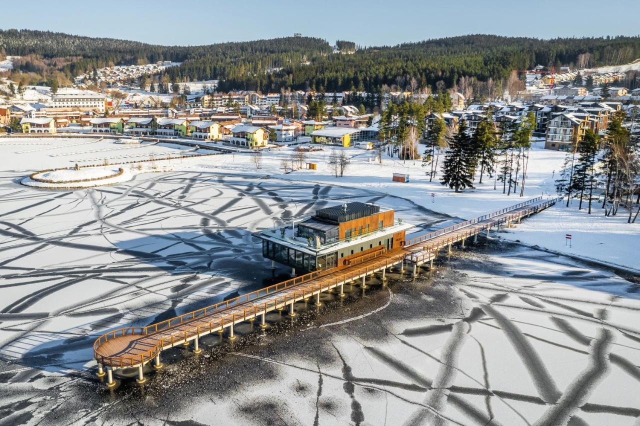 Apartament A121 Molo Lipno S Infrasaunou - Residence Koubek Lipno nad Vltavou Exteriör bild