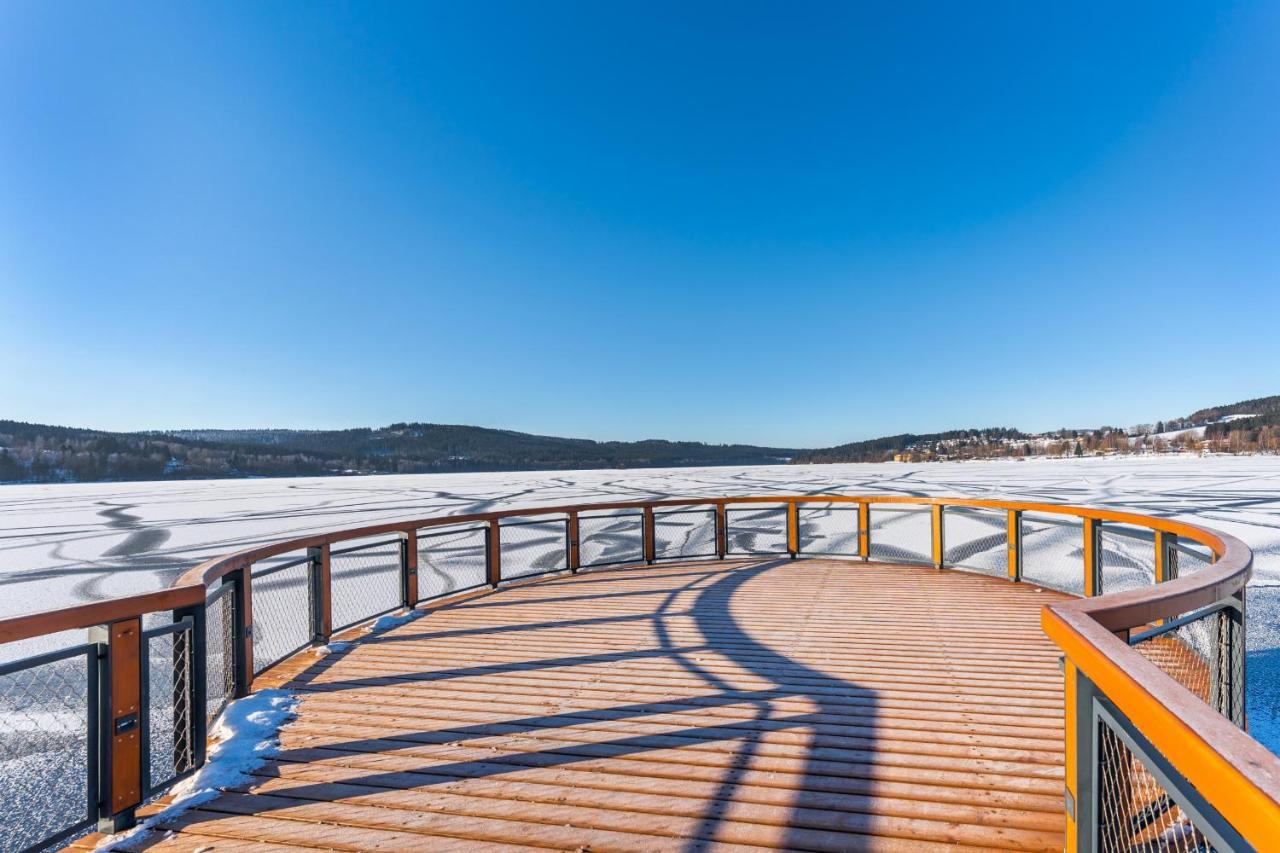 Apartament A121 Molo Lipno S Infrasaunou - Residence Koubek Lipno nad Vltavou Exteriör bild