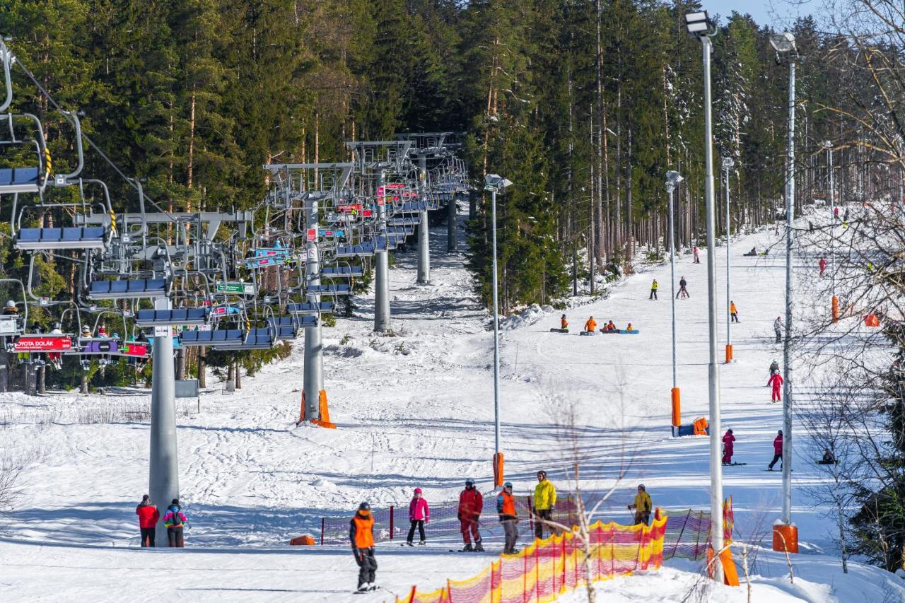 Apartament A121 Molo Lipno S Infrasaunou - Residence Koubek Lipno nad Vltavou Exteriör bild
